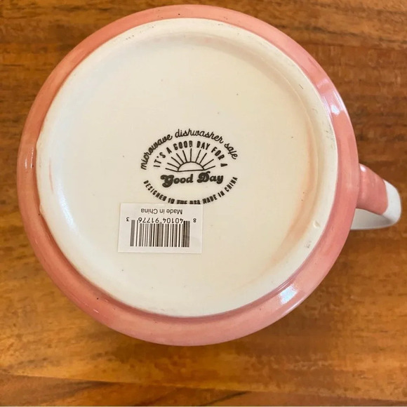 Optimist Stoneware Coffee Mug It’s A Good Day For A Good Day  18oz - Picture 3 of 9